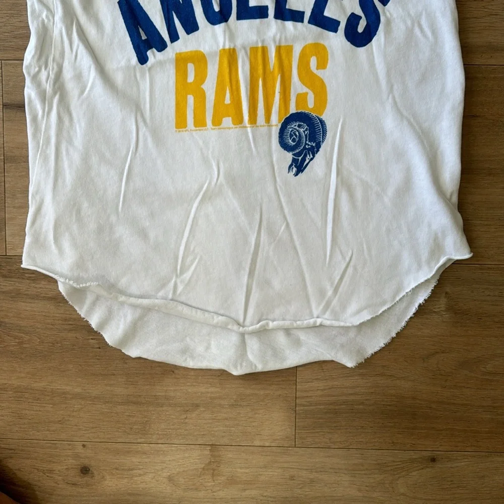 LA Rams Distressed Tank - Picture 3 of 4